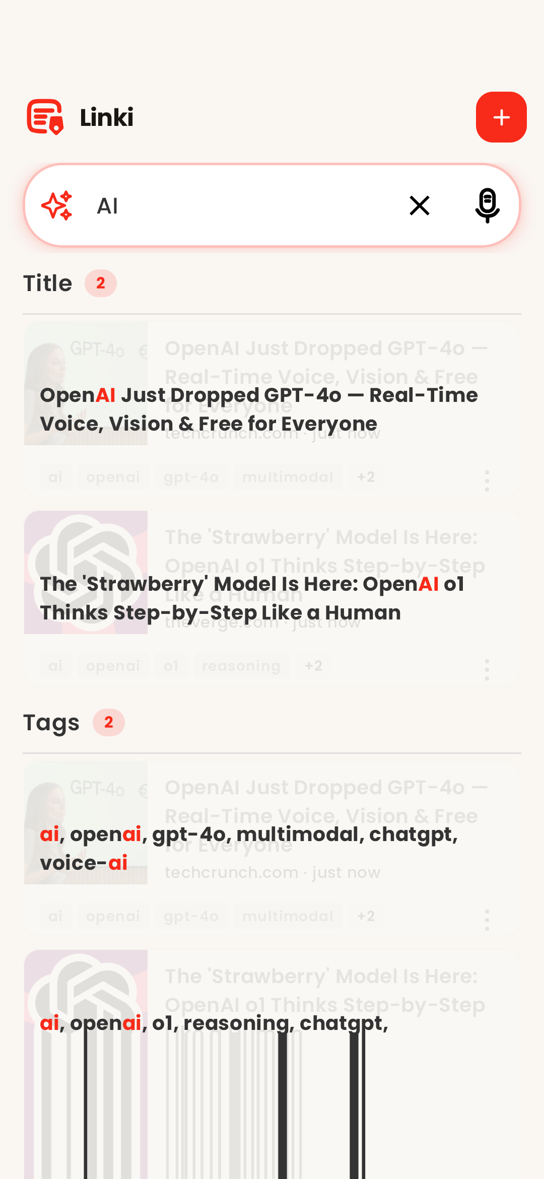 Linki app screenshot 3